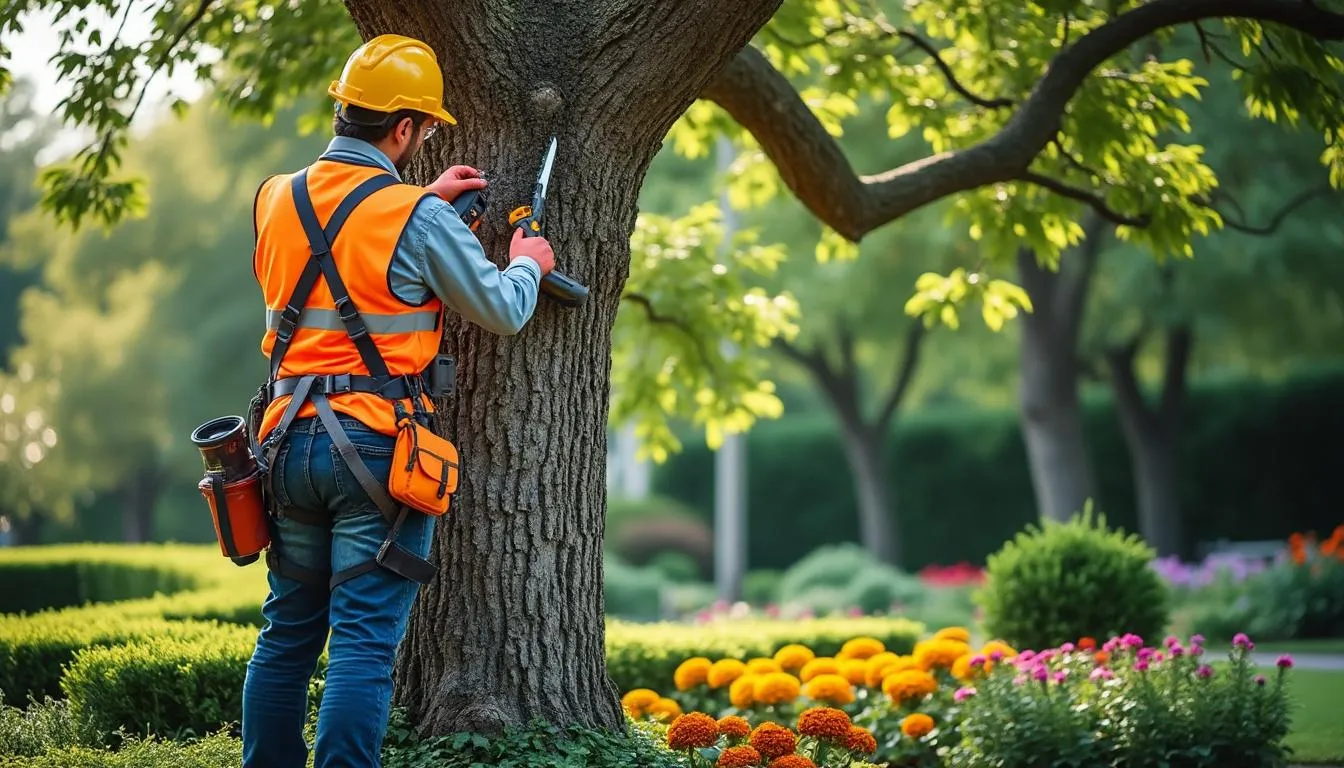 découvrez comment l'élagage sécurisé permet de prévenir les accidents et les dégâts matériels, garantissant la protection des personnes et des biens.