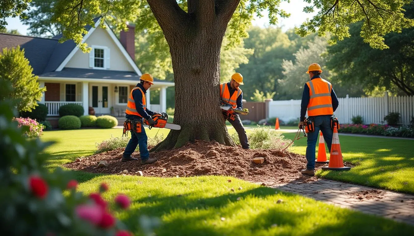 découvrez comment sécuriser efficacement votre terrain grâce à une technique d'abattage maîtrisé, alliant sécurité et respect de l'environnement.